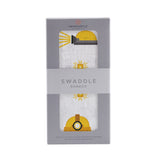 Hard Hat Bamboo Muslin Swaddle - HoneyBug 