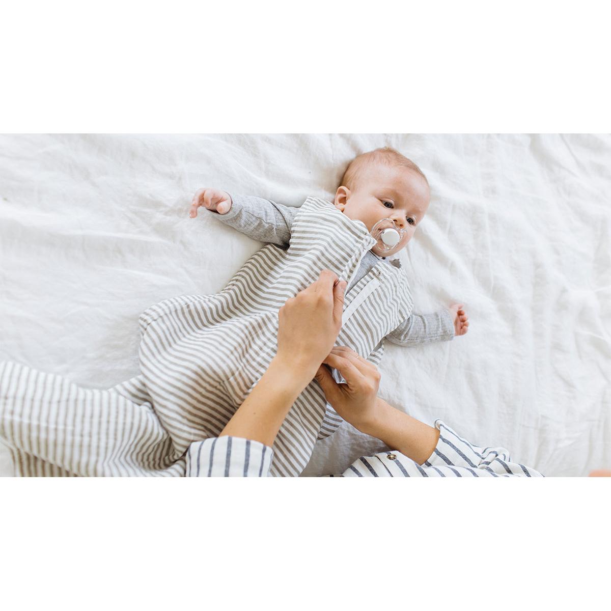 Cotton Muslin Sleep Bag - Fern - HoneyBug 