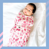 Snugababe Swaddle™ Sleep Pod - Pink Balloons