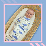 Snugababe Swaddle™ Sleep Pod - Blue Clouds