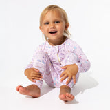 Enchanted Unicorn Bamboo Convertible Footie - HoneyBug 