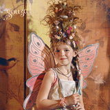 Louanne Fairy Costume – Dress and Wings Set (multicolor) - Role-Play for Children (3 sizes)