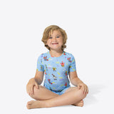 SpongeBob SquarePants: Good Vibes Bamboo Kids Pajama Short Set - HoneyBug 