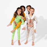 Basketball Bamboo Kids Pajamas - HoneyBug 