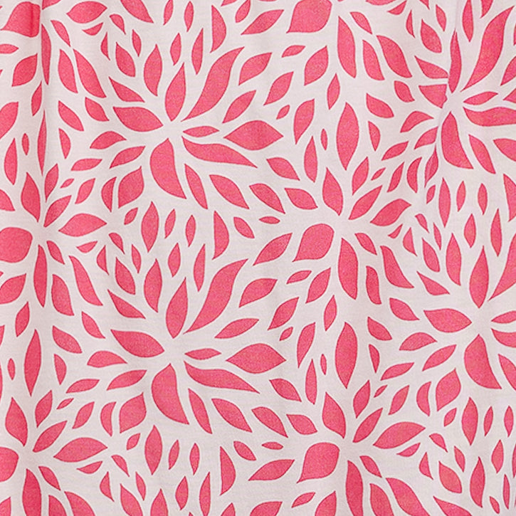 Ruched Tunic Set - Splashes on White - HoneyBug 