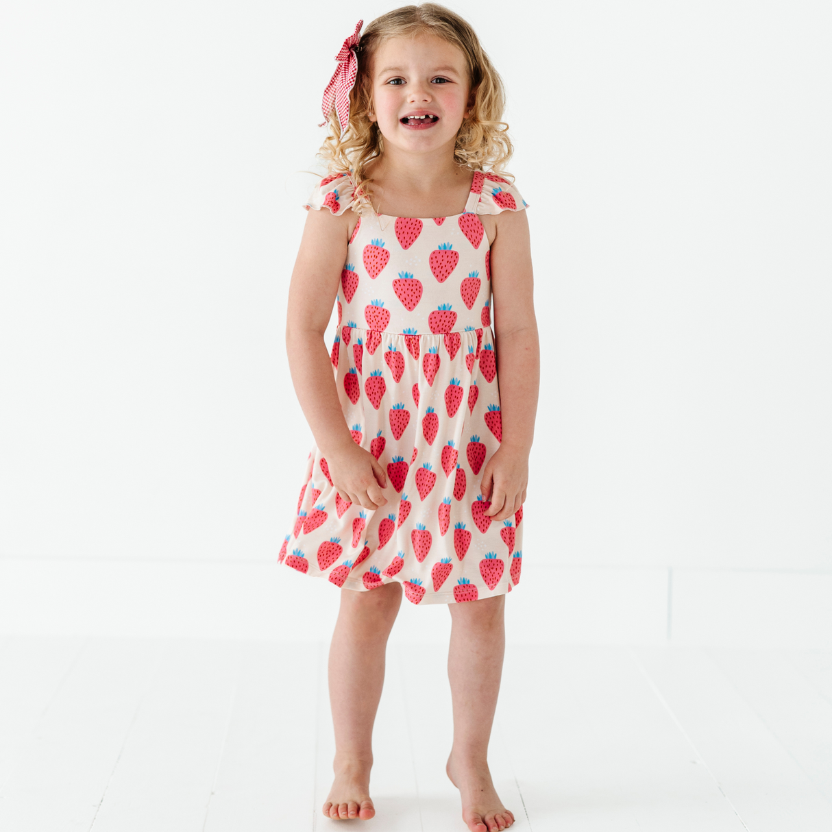 You're My Jam Strawberry Toddler/Girls Dress