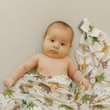Stretch Knit Crib Sheet - Pebble - HoneyBug 