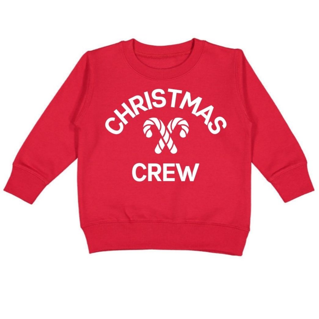 Christmas Crew Sweatshirt - Red