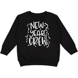 New Year Crew Sweatshirt - Black