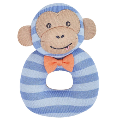 Marvin Monkey - Teething Rattle - HoneyBug 