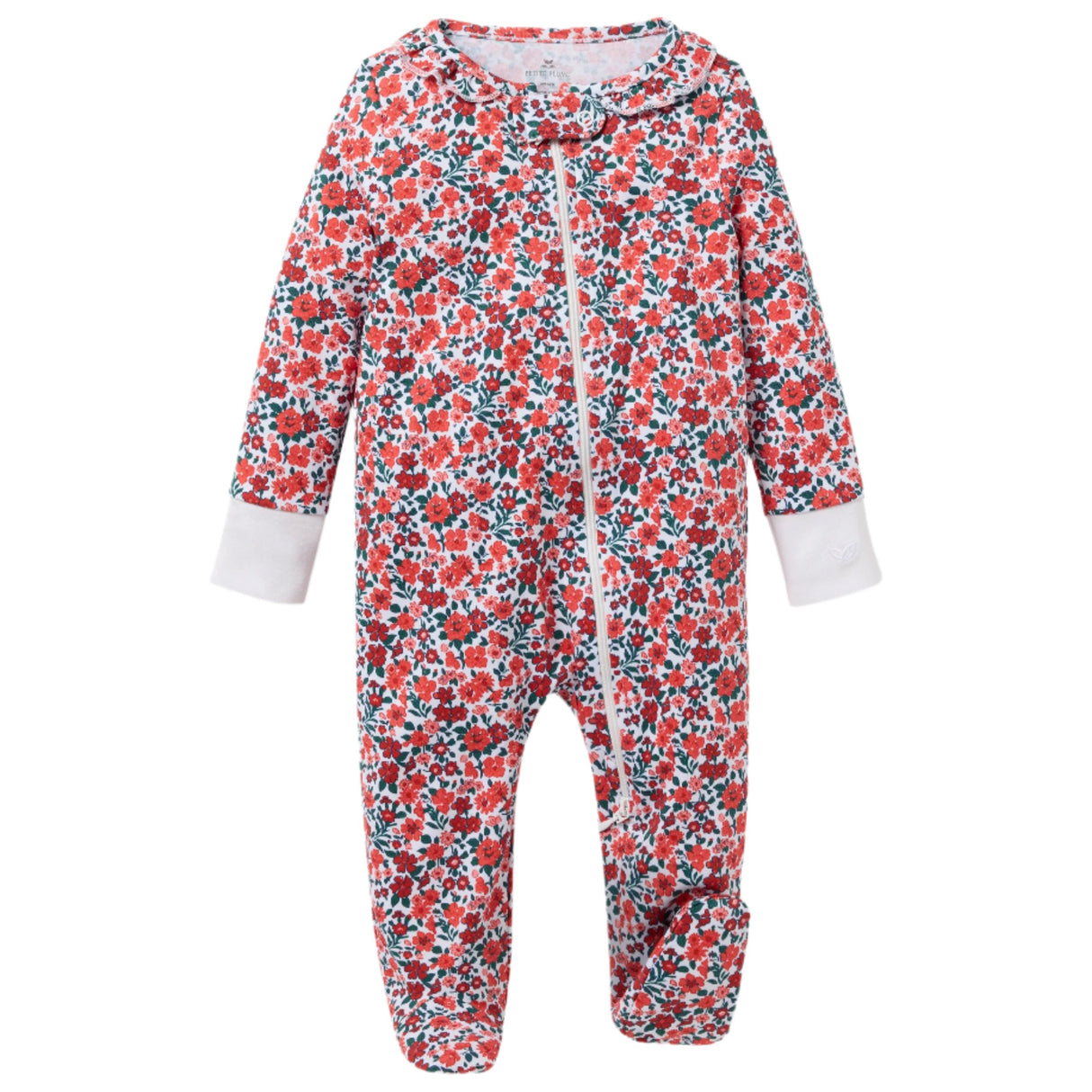 Baby's Pima Romper in Fleurs des Bois