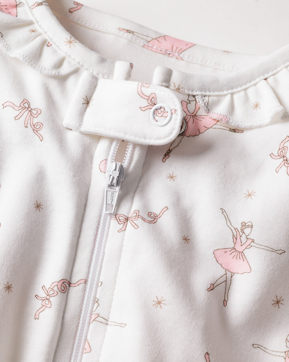 Baby's Pima Romper in Sugar Plum Fairy