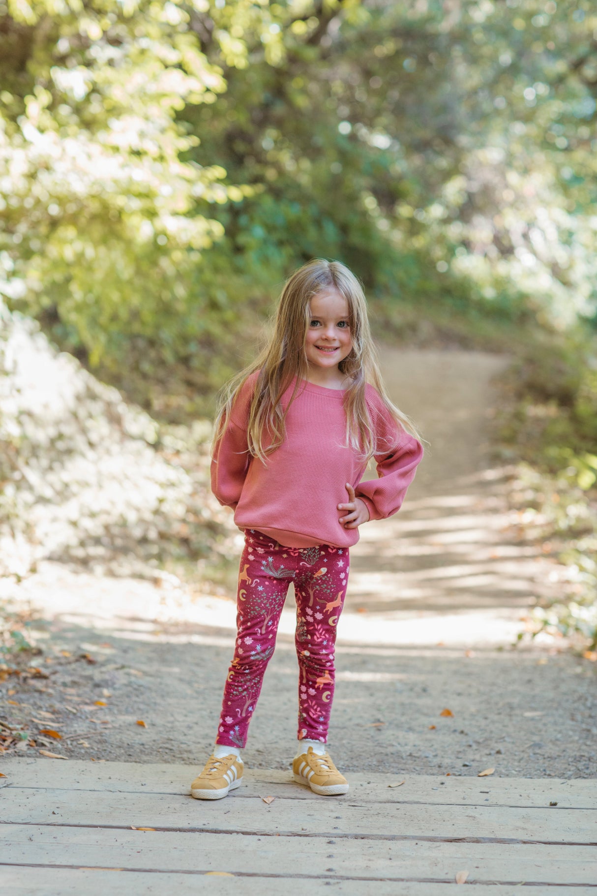 Bamboo Blend Leggings - Woodland Dreams