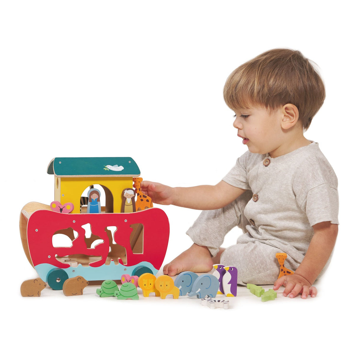 Noah's Shape Sorter Ark - HoneyBug 