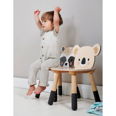 Forest Raccoon Chair - HoneyBug 