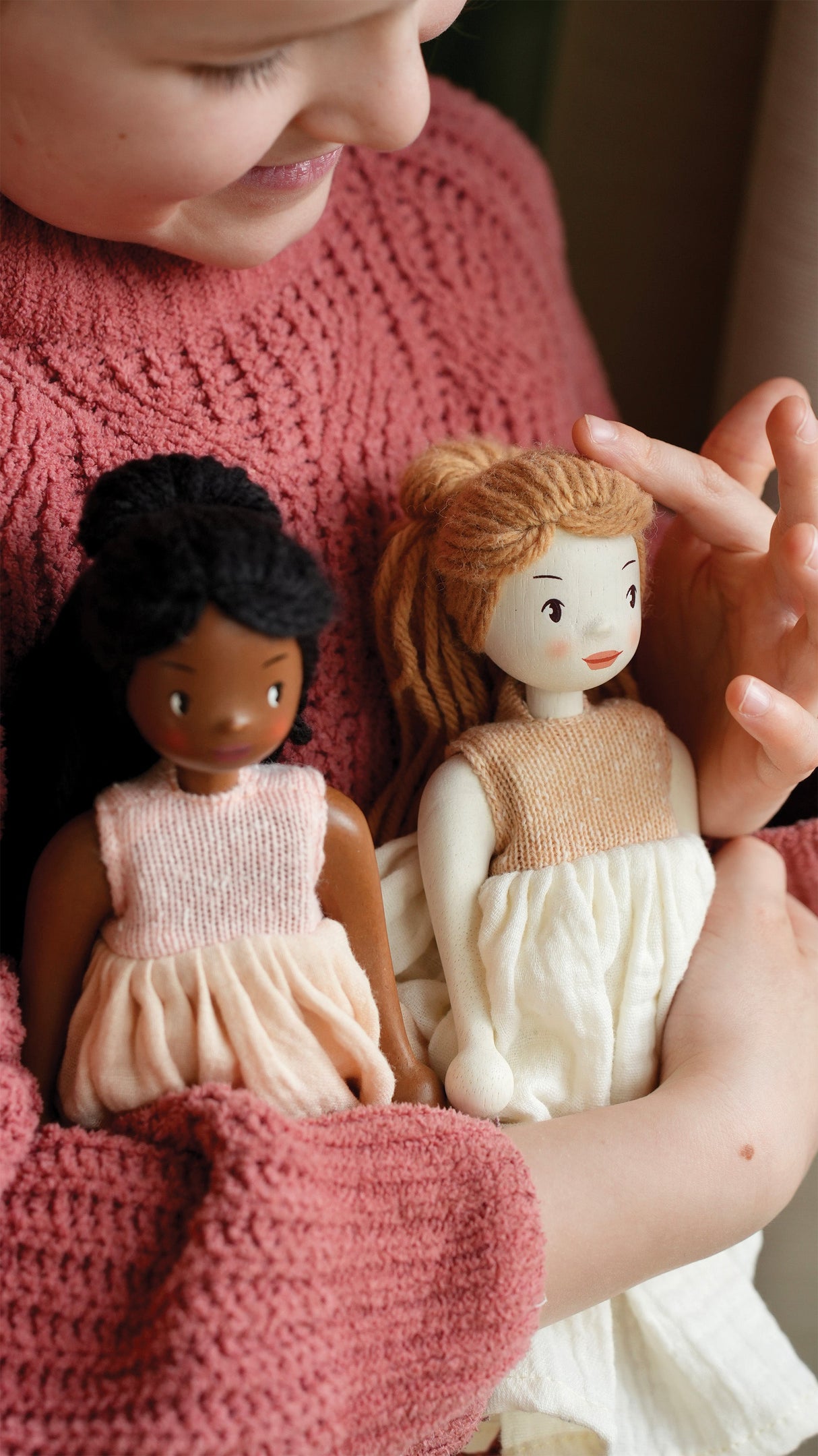 Ferne Wooden Doll - HoneyBug 