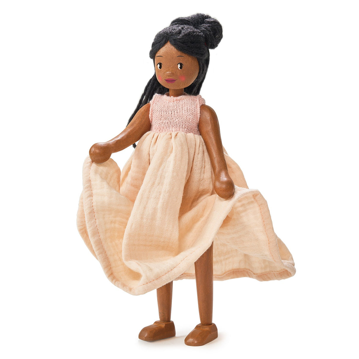 Lola Wooden Doll - HoneyBug 