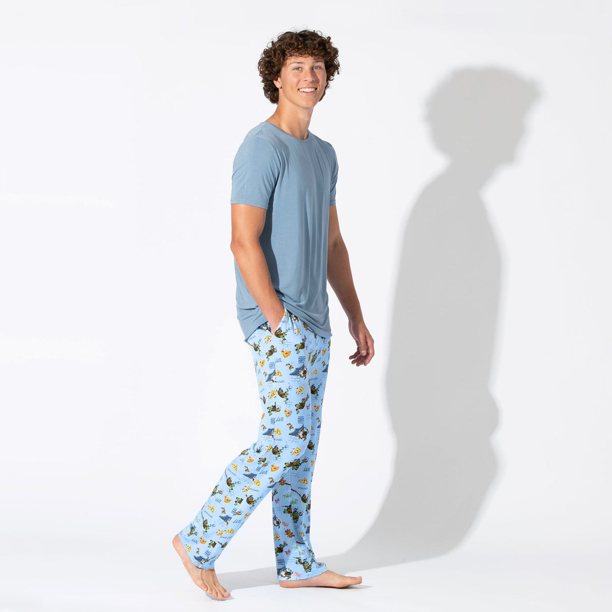 Teenage Mutant Ninja Turtles: Mutant Mayhem Movie Bamboo Men's Pajama Set - HoneyBug 