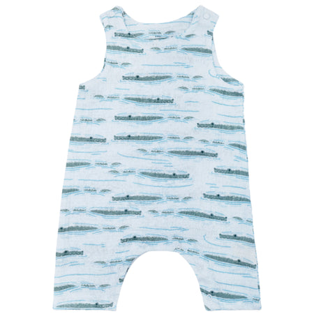 Muslin Jumpsuit - Alligator Isle - HoneyBug 