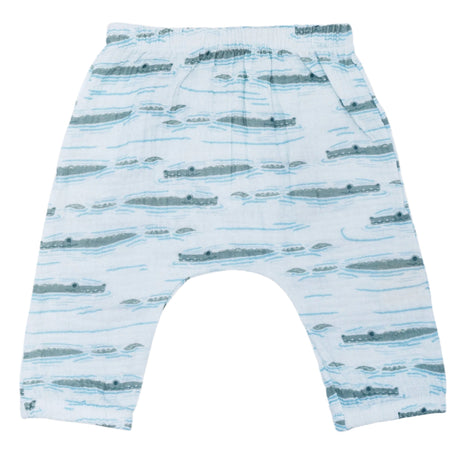 Muslin Pants - Alligator Isle - HoneyBug 