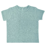 Muslin Short Sleeve Shirt - Teal - HoneyBug 