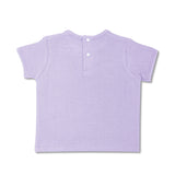 Muslin Short Sleeve Shirt - Lavender - HoneyBug 