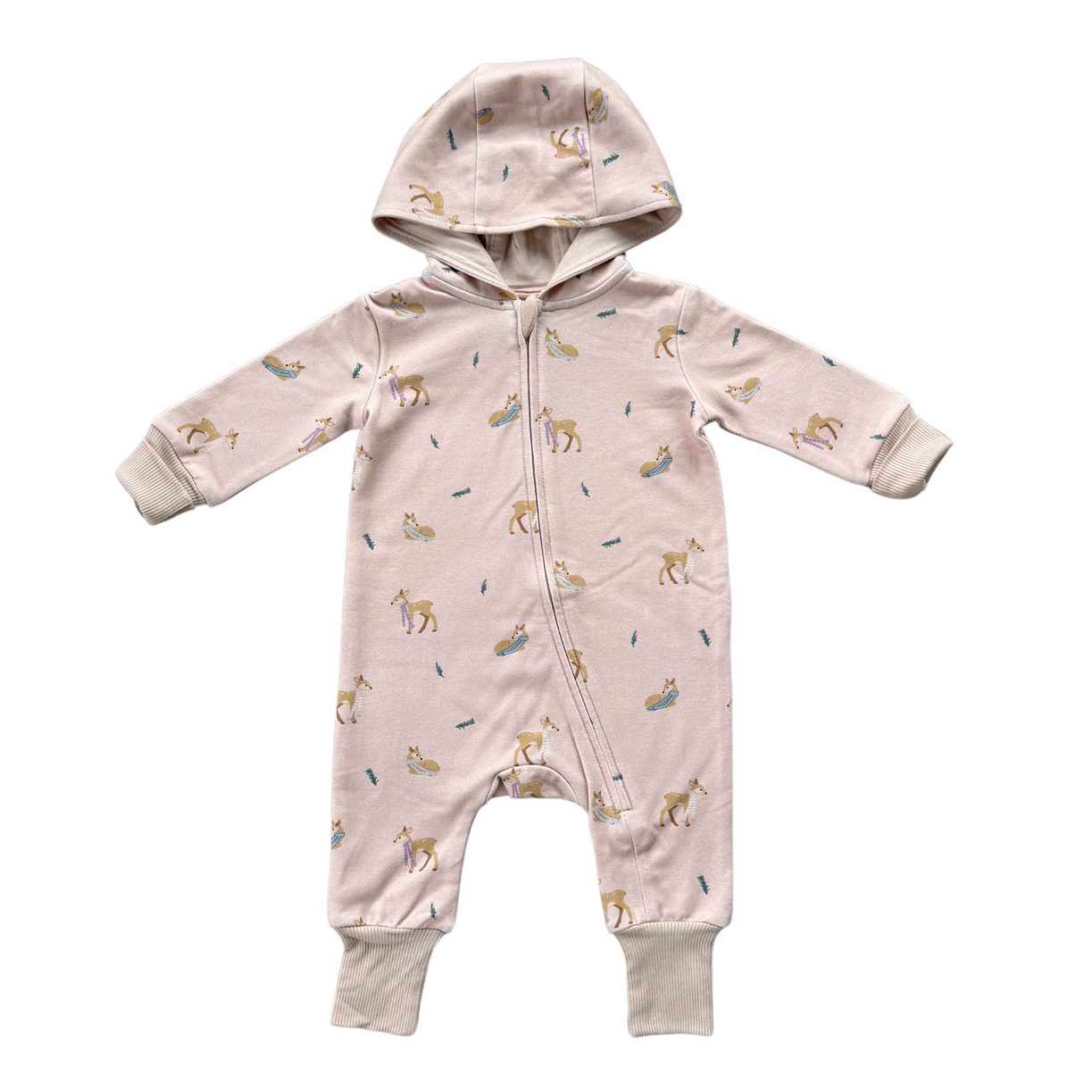 Terry Zip Romper