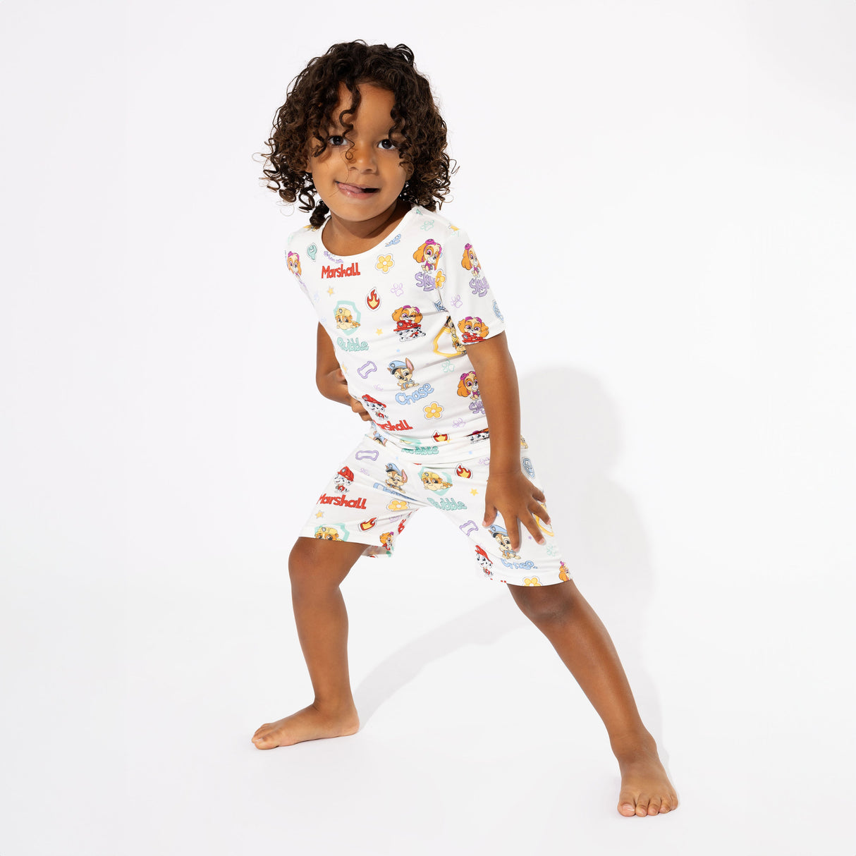 PAW Patrol: Playful Pups Bamboo Kids Pajama Short Set - HoneyBug 