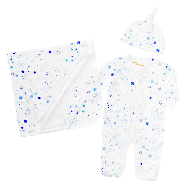 Twinkle Twinkle Blue Baby Set - HoneyBug 