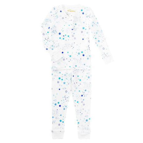 Stars & Constellation Blue Pajamas - HoneyBug 