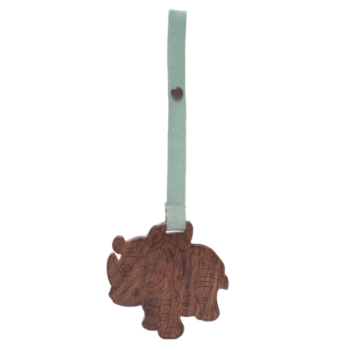 wood stroller toy | kenya the rhino - HoneyBug 