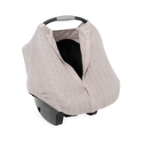 Cotton Muslin Car Seat Canopy - Porpoise - HoneyBug 