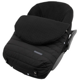Infant Car Seat Footmuff - Black - HoneyBug 