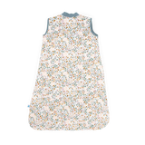Cotton Muslin Quilted Sleep Bag - Pressed Petals - HoneyBug 