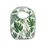 Cotton Muslin Classic Bib 3 Pack - Tropical Leaf