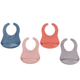 Silicone Baby Bib 1 PK - HoneyBug 