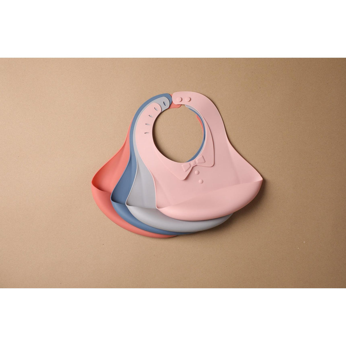 Silicone Baby Bib 1 PK - HoneyBug 