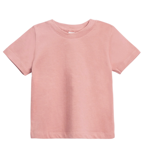 Classic Crew Neck Tee - Rose - HoneyBug 