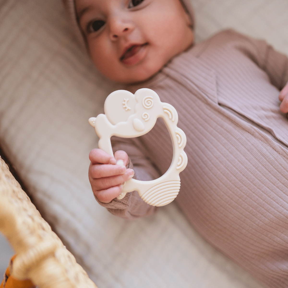 Sheep Teether - Ivory