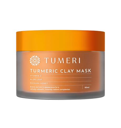 Turmeric + Vitamin C Clay Mask - HoneyBug 
