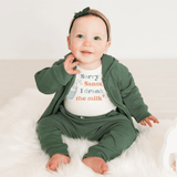 graphic bodysuit | drank the milk - HoneyBug 