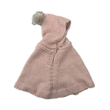 Poncho with Hood - Blush - HoneyBug 