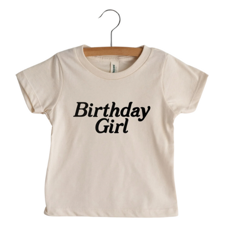 Birthday Girl Organic Kids Tee - HoneyBug 