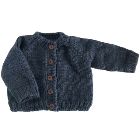 Classic Cardigan - Navy - HoneyBug 