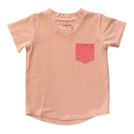 V-Neck Pocket Tee