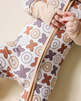 Bamboo Zip Romper | Xoxo - HoneyBug 