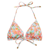 Womens Hawaiian Luau Sustainable Bikini Top - HoneyBug 