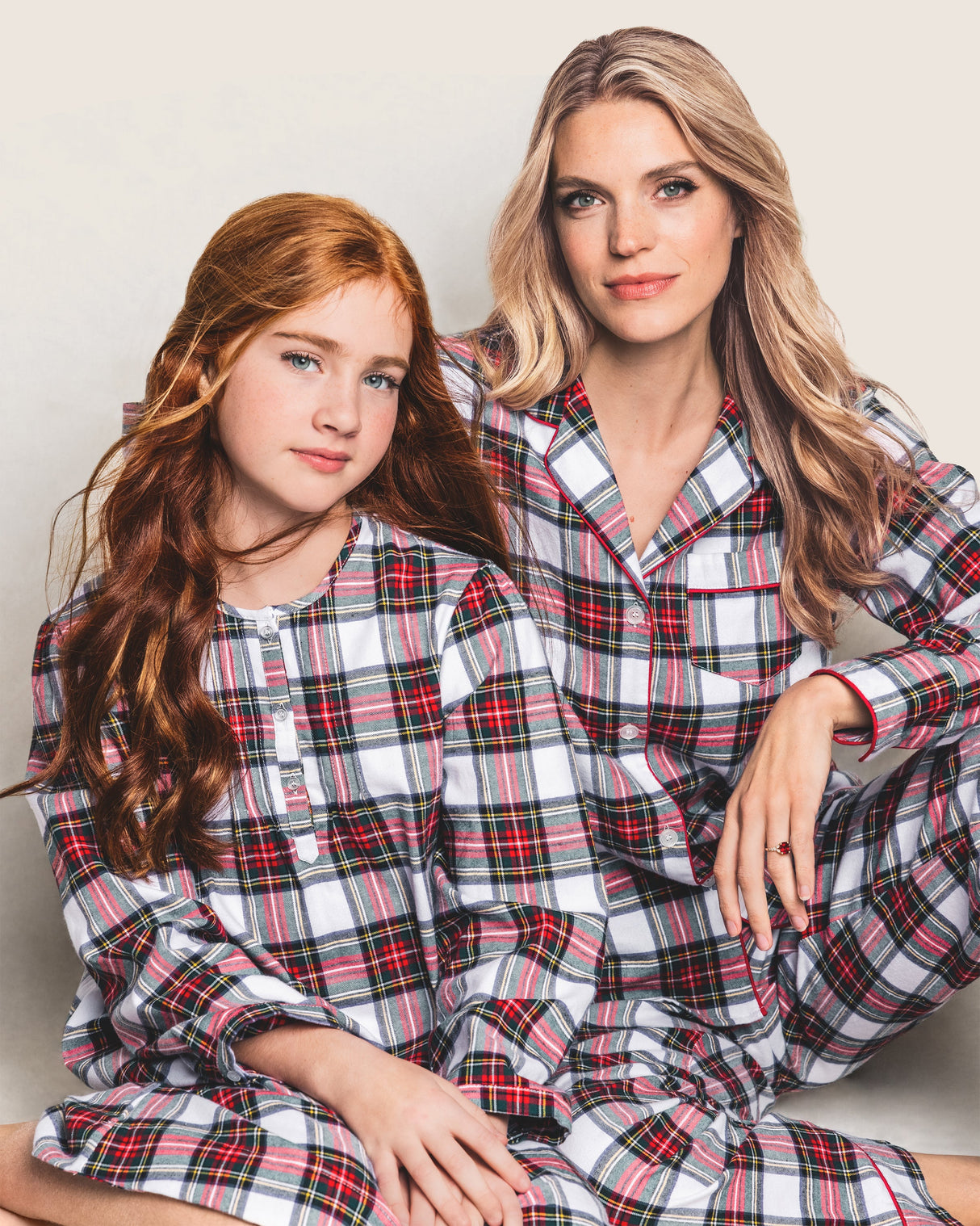 Girl's Brushed Cotton Beatrice Nightgown in Balmoral Tartan