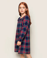 Girl's Brushed Cotton Delphine Nightgown in Windsor Tartan