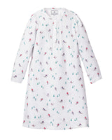 Girl's Flannel Beatrice Nightgown in Après Ski